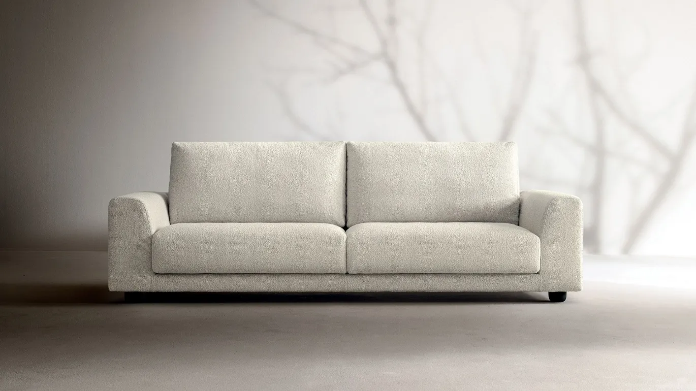 Norman white sofa