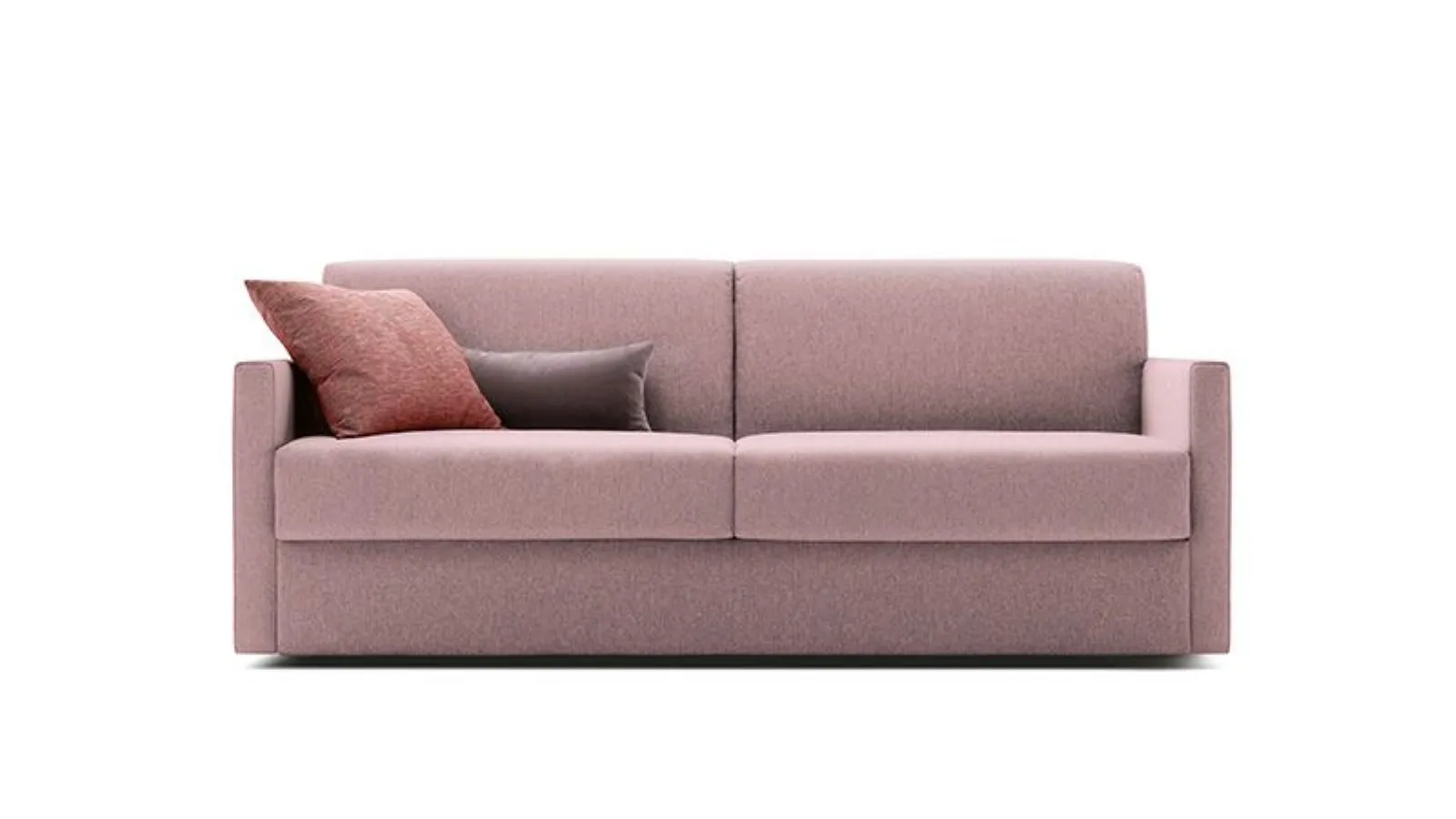 divano letto rosa