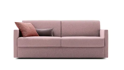 divano letto moderno rosa